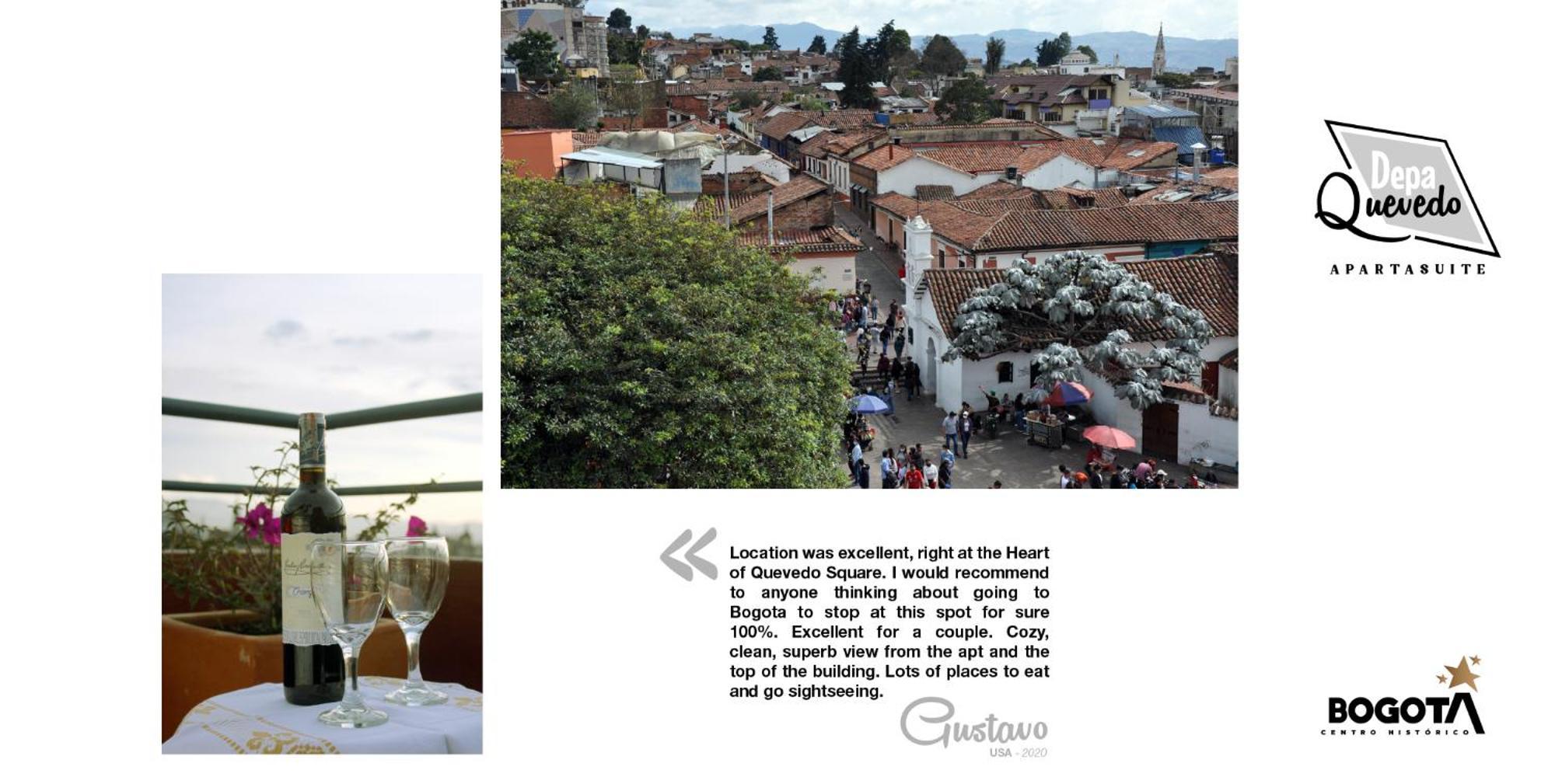 Depa Quevedo - Trendy Revamped Flat - Exceptional Spot In Bogota'S Historic Colonial Square - Candelaria Exteriér fotografie
