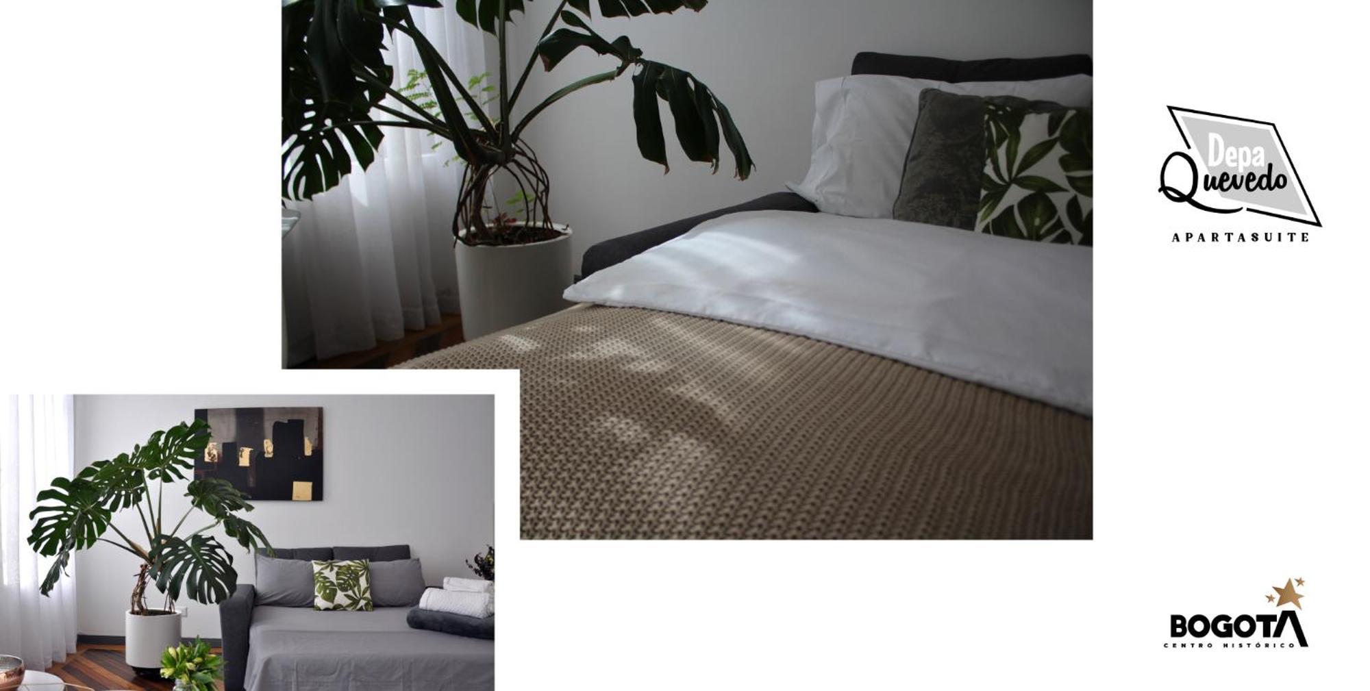 Depa Quevedo - Trendy Revamped Flat - Exceptional Spot In Bogota'S Historic Colonial Square - Candelaria Exteriér fotografie