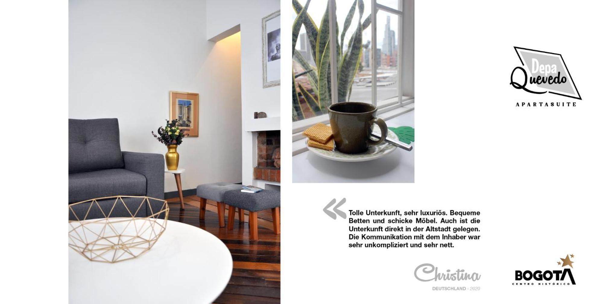 Depa Quevedo - Trendy Revamped Flat - Exceptional Spot In Bogota'S Historic Colonial Square - Candelaria Exteriér fotografie