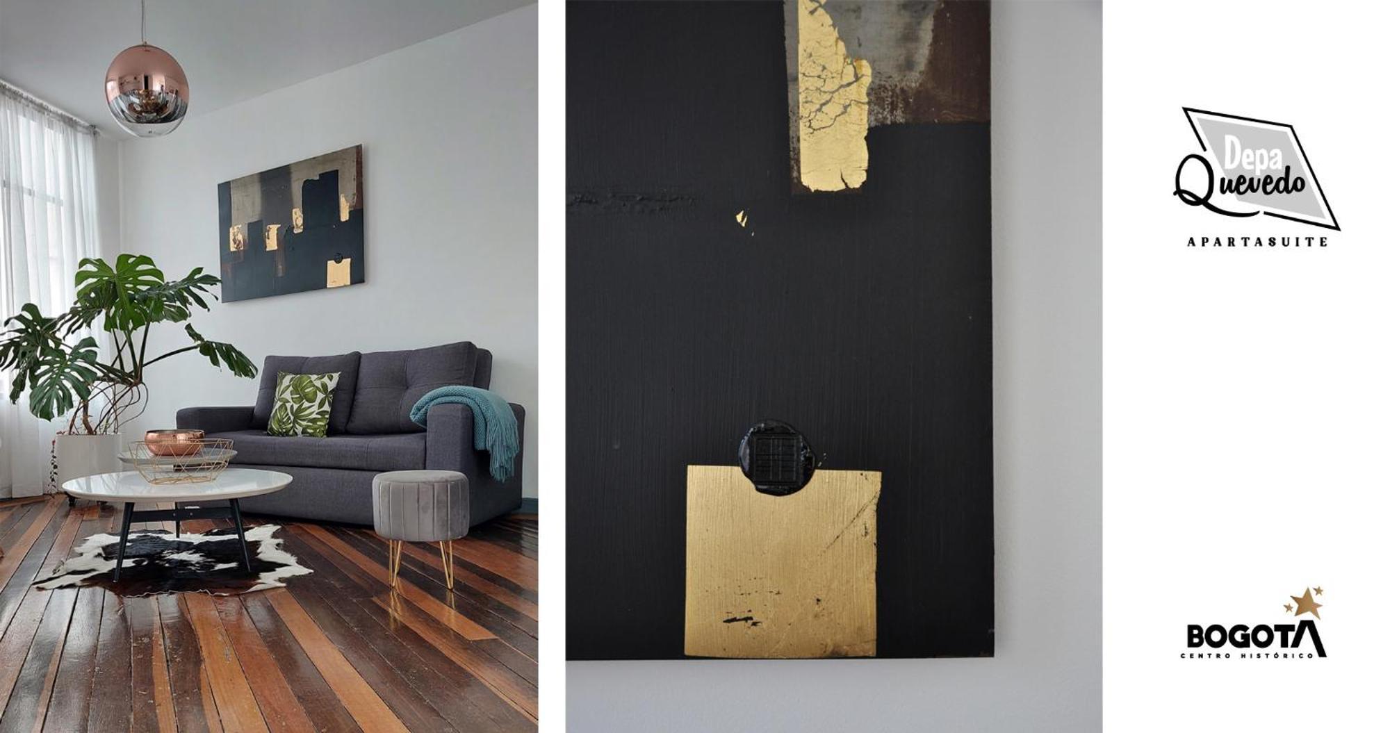 Depa Quevedo - Trendy Revamped Flat - Exceptional Spot In Bogota'S Historic Colonial Square - Candelaria Exteriér fotografie