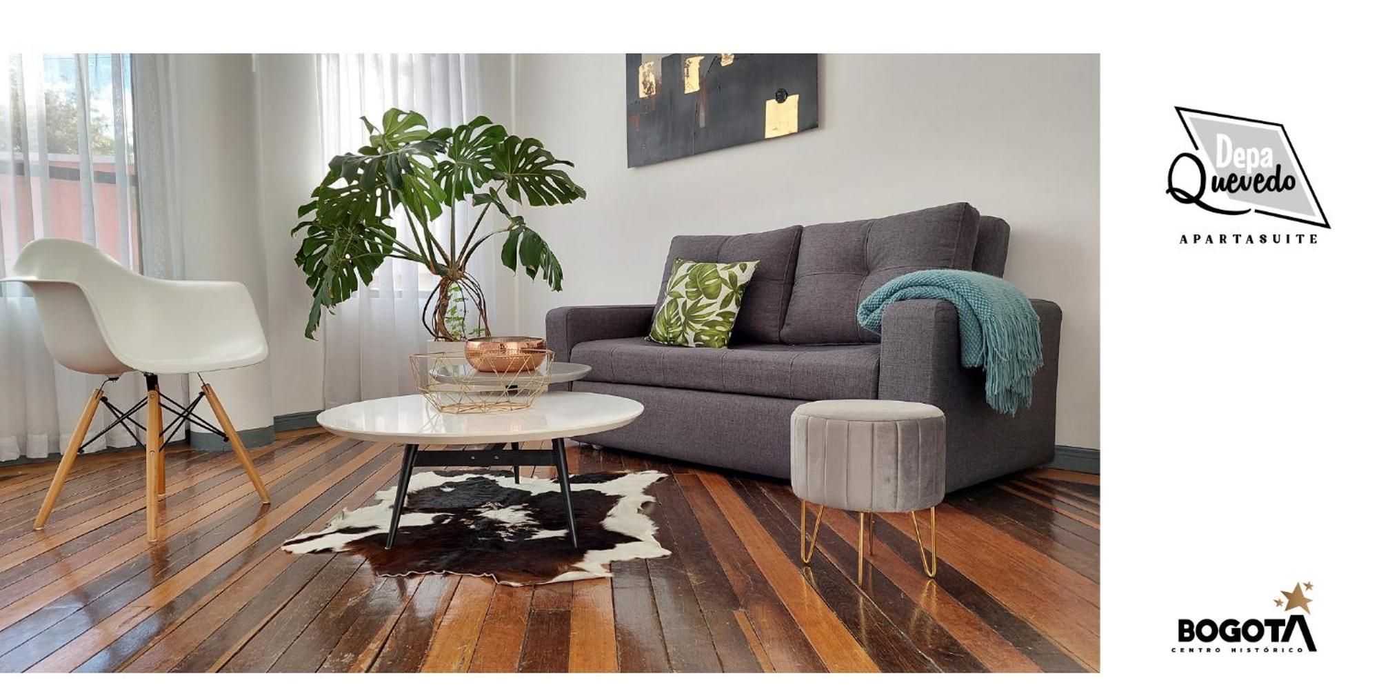 Depa Quevedo - Trendy Revamped Flat - Exceptional Spot In Bogota'S Historic Colonial Square - Candelaria Exteriér fotografie