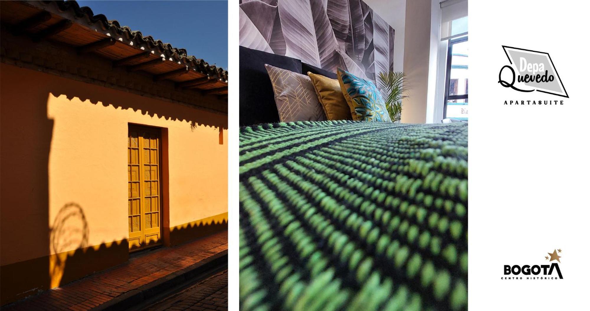 Depa Quevedo - Trendy Revamped Flat - Exceptional Spot In Bogota'S Historic Colonial Square - Candelaria Exteriér fotografie