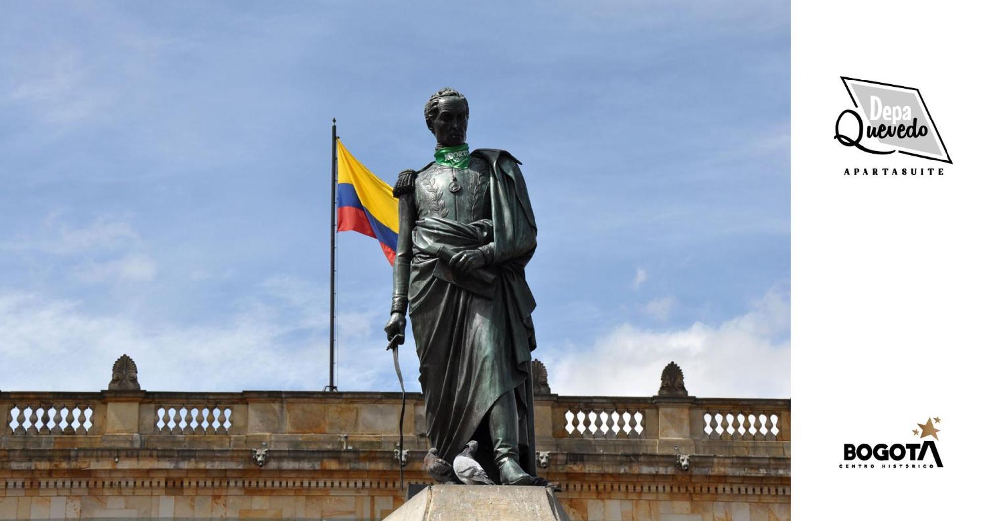 Depa Quevedo - Trendy Revamped Flat - Exceptional Spot In Bogota'S Historic Colonial Square - Candelaria Exteriér fotografie