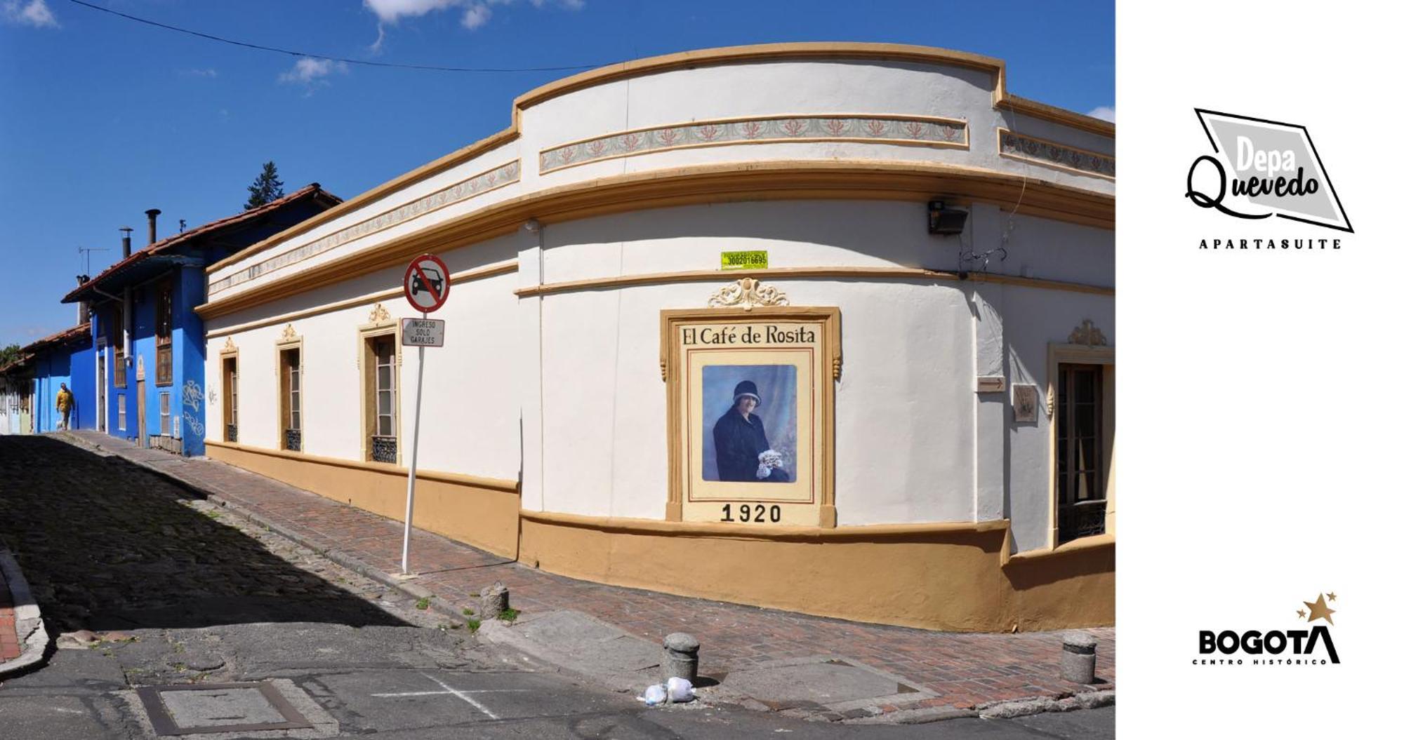 Depa Quevedo - Trendy Revamped Flat - Exceptional Spot In Bogota'S Historic Colonial Square - Candelaria Exteriér fotografie
