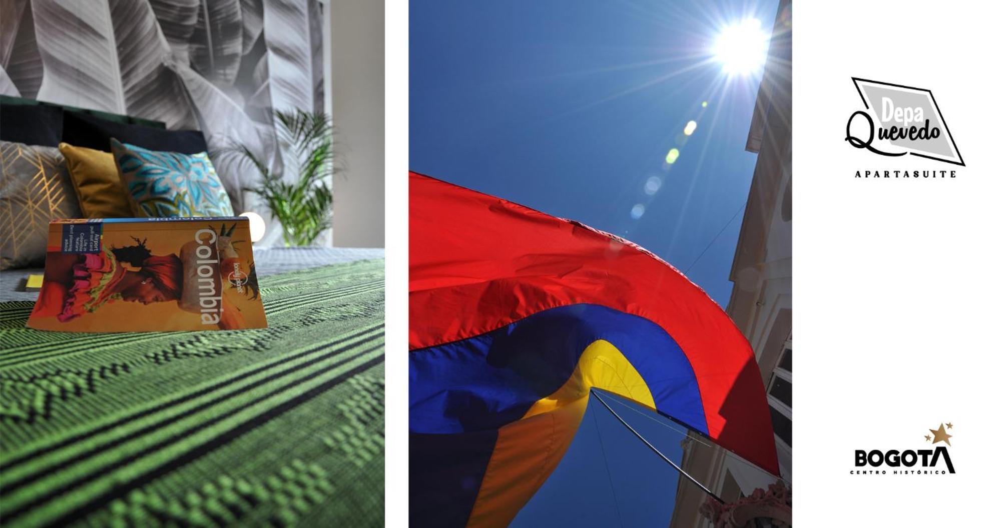Depa Quevedo - Trendy Revamped Flat - Exceptional Spot In Bogota'S Historic Colonial Square - Candelaria Exteriér fotografie