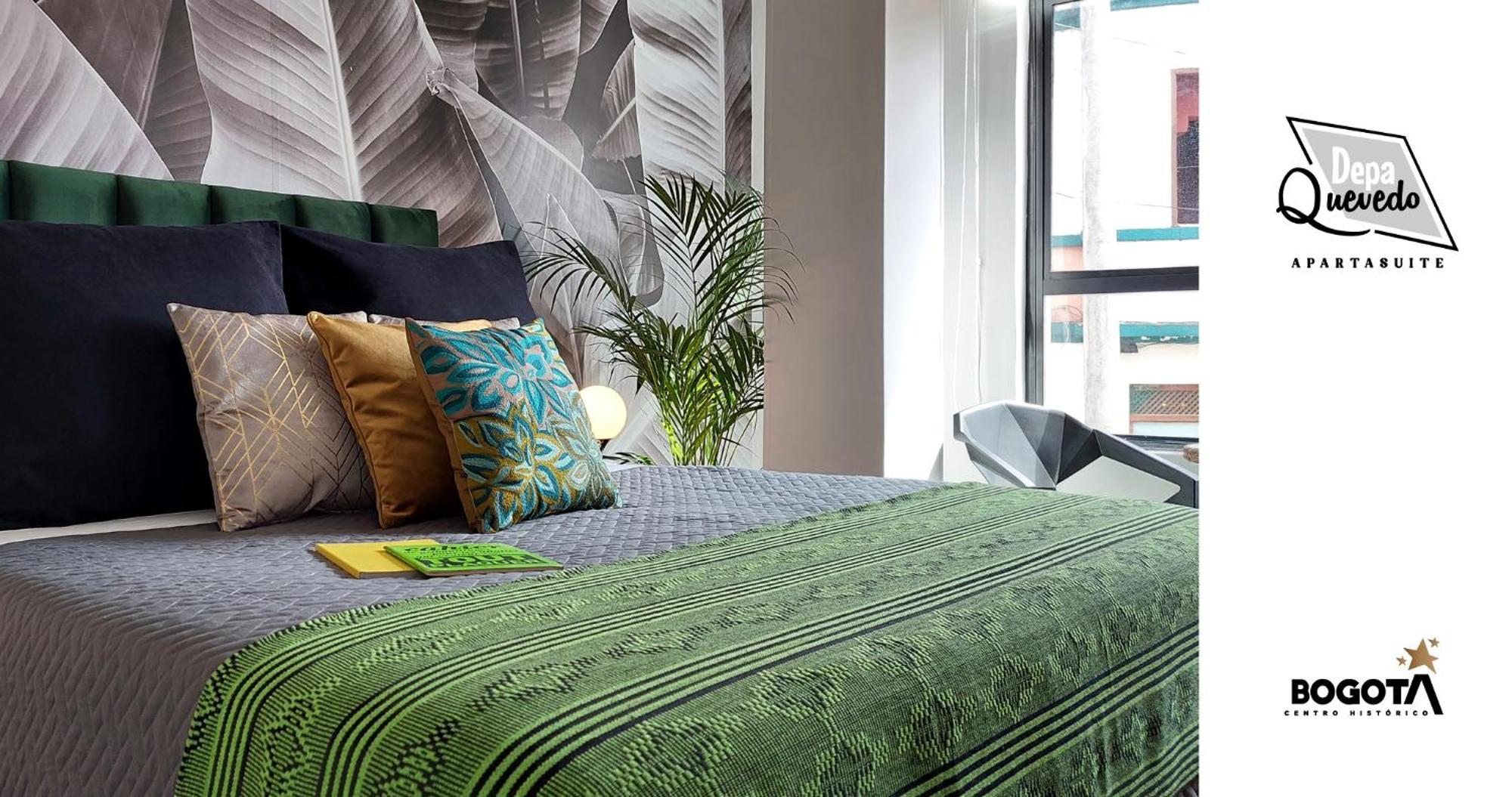 Depa Quevedo - Trendy Revamped Flat - Exceptional Spot In Bogota'S Historic Colonial Square - Candelaria Exteriér fotografie